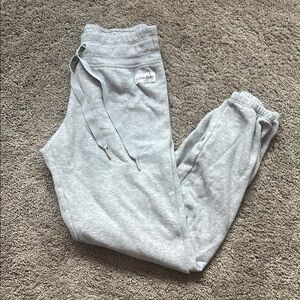 Calvin Klein Gray Sweatpants with Drawstring Relaxed Fit